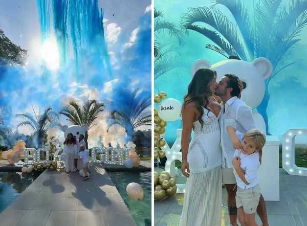 Thammy Miranda e Andressa celebram chá revelação do 2º filho: “É um menino”