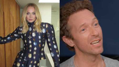 Atriz Sophie Turner e Chris Martin, do Coldplay, estão namorando, diz jornal