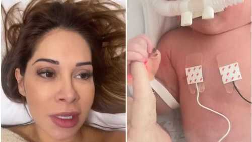 Maíra Cardi pede orações para a filha, Eloáh: 'Está na UTI'