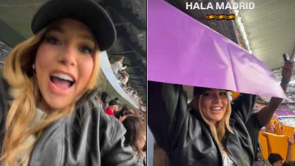 Virginia Fonseca assiste a Real Madrid X Barcelona em possível volta com Vini Jr.