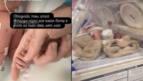 Maíra Cardi desabafa após visitar filha na UTI: 'Estou morrendo de dó'
