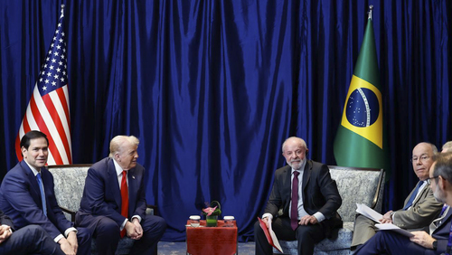 Trump deseja feliz aniversário a Lula e diz que reunião com Brasil foi 'muito boa'