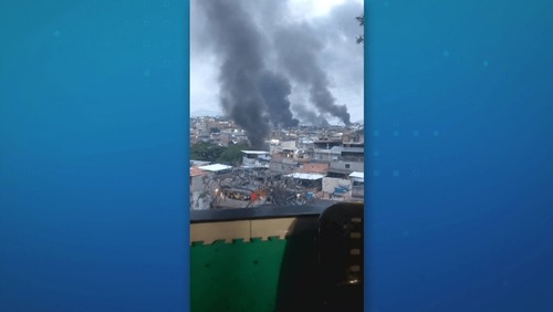 Vídeo: drones do tráfico lançam granadas durante operação no Rio de Janeiro