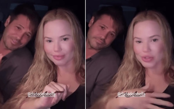 Namorada de Dado Dolabella pediu socorro, mas voltou com ator escondida de amigo