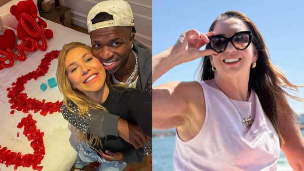 Reação discreta de mãe de Virginia ao namoro com Vini Jr. vira assunto nas redes
