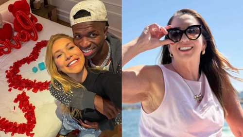 Reação discreta de mãe de Virginia ao namoro com Vini Jr. vira assunto nas redes