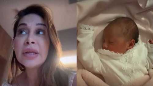 Filha recém-nascida de Maíra Cardi engasga e dá susto em influenciadora: 'Afogou'