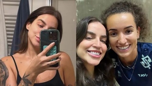 Fãs suspeitam de romance entre Boo Unzueta e jogadora Gabi Guimarães