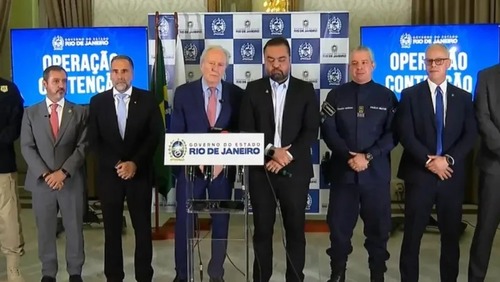 Lewandowski e Castro anunciam escritório emergencial contra o crime no RJ