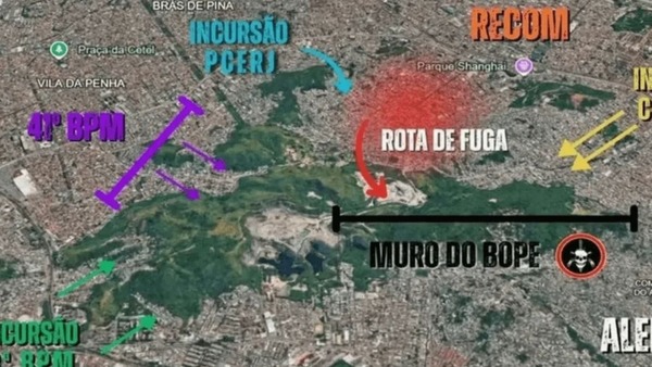 "Muro do Bope": O que é a tática que foi usada pela polícia em operação no Rio