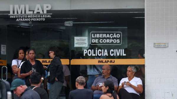 Força-tarefa deve identificar mortos na operação até o fim de semana