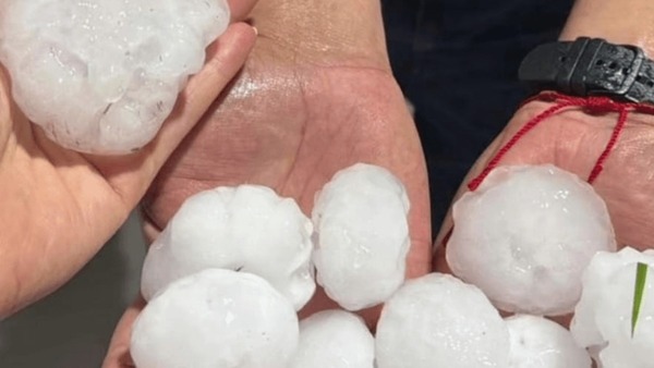 Paraná registra tempestade com pedras de granizo de 100 gramas