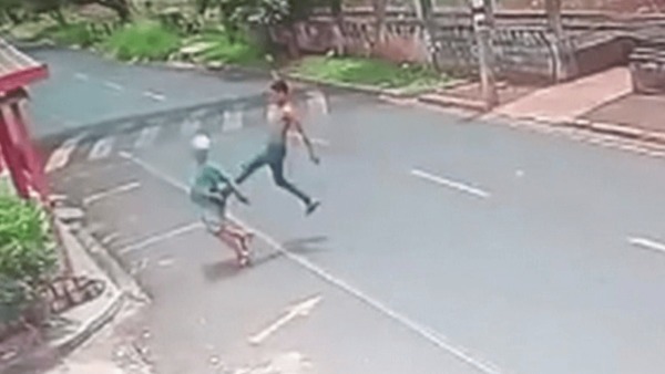 Homem que deu voadora em idoso no interior de SP é preso