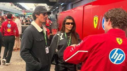 Gabriel Medina acompanha GP da Fórmula 1 ao lado de namorada