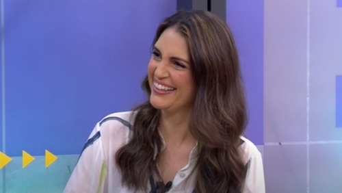 Chris Flores se emociona com IA de Silvio Santos e Hebe no Teleton: "Dá um nó na garganta"