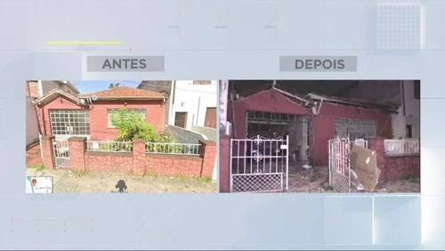 Veja antes e depois de casa que funcionava como depósito de fogos explodir em SP