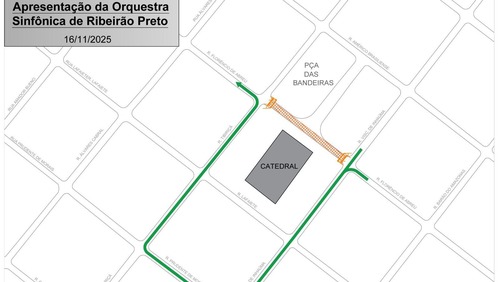 Domingo terá três interdições no trânsito para realização de eventos em Ribeirão Preto