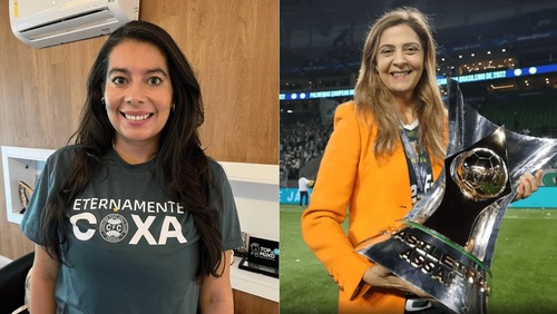 Presidenta do Coritiba vê semelhança com Leila Pereira: "Firmeza da fala"