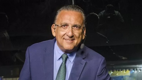 Galvão Bueno é internado com pneumonia em hospital de São Paulo