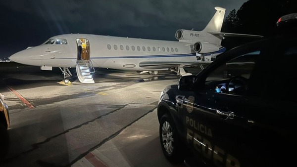 PF apreende jatinho de R$ 200 milhões de Daniel Vorcaro