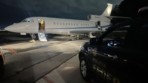 PF apreende jatinho de R$ 200 milhões de Daniel Vorcaro