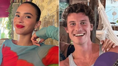 Bruna Marquezine e Shawn Mendes são flagrados em cinema; saiba o que eles assistiram