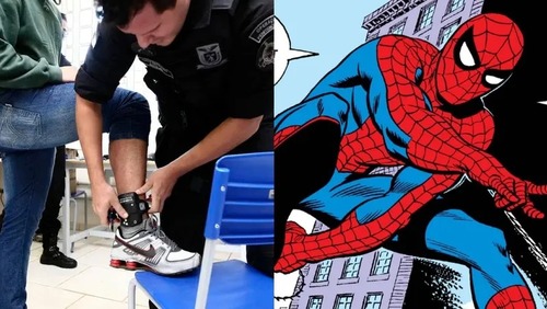 Do Homem-Aranha aos tribunais: a curiosa origem da tornozeleira eletrônica