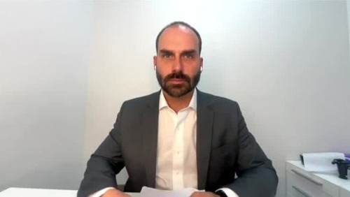 “Talvez possa ter surtado”, diz Eduardo sobre pai ter violado tornozeleira