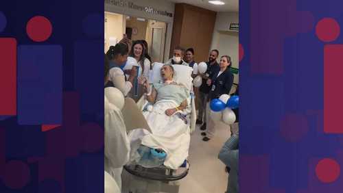 Comandante baleado em helicóptero deixa CTI após oito meses