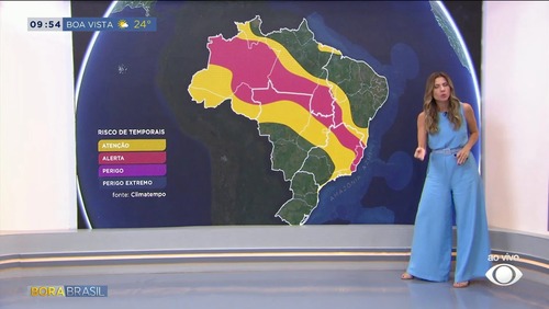 Ciclone se forma no litoral do Sudeste e traz risco de chuvas fortes
