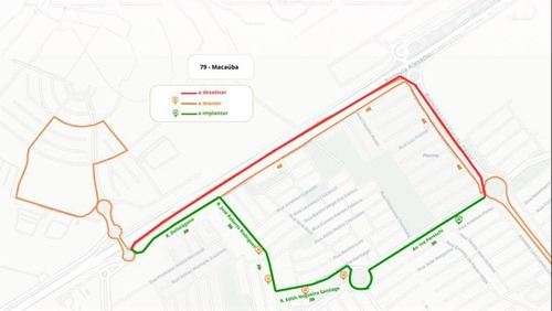 Linha de ônibus urbano 79 terá rota ajustada para melhorar o atendimento no Dom Mielle