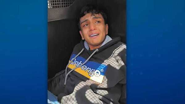 Ladrão de alianças chora ao ser preso em flagrante em São Paulo