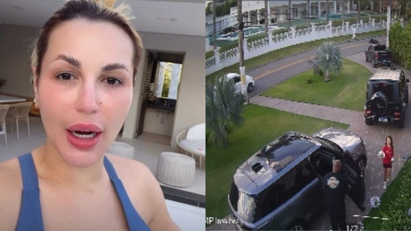 Deolane Bezerra expõe rapaz que a xingou na porta de casa; assista