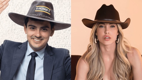 Dudu e Saory oficializam namoro após polêmica de falta de banho na Fazenda