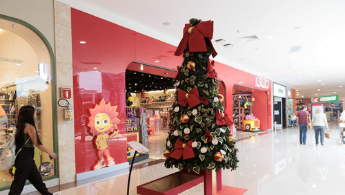 Projeto Árvores Solidárias do RibeirãoShopping arrecada presentes de Natal para crianças, idosas e pets