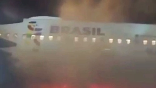 Incêndio no Aeroporto de Guarulhos cancela voo na noite dessa quinta