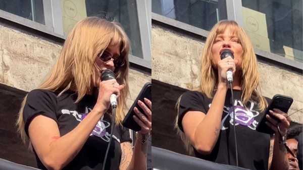 Luísa Sonza protesta contra feminicídios: “Cansamos de virar estatística”