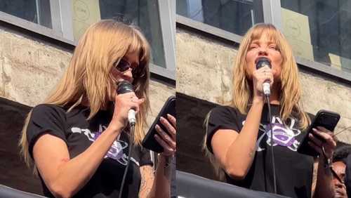 Luísa Sonza protesta contra feminicídios: “Cansamos de virar estatística”