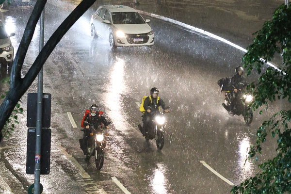 Ciclone extratropical se desloca e causa chuva no Sul e Sudeste