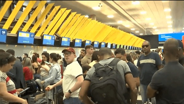 Ventania causa transtorno e 121 voos são cancelados em Congonhas, em SP