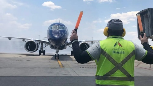 Ventania em Congonhas e Guarulhos impacta Aeroporto de Brasília