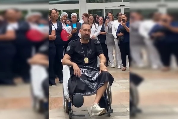 Delegado baleado em operação no Rio de Janeiro recebe alta hospitalar