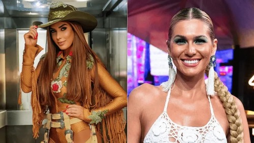 Nicole Bahls e Lívia Andrade protagonizam climão nos bastidores da Globo
