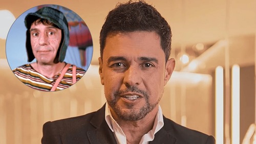 Zezé Di Camargo tem especial trocado por episódio de Chaves no SBT