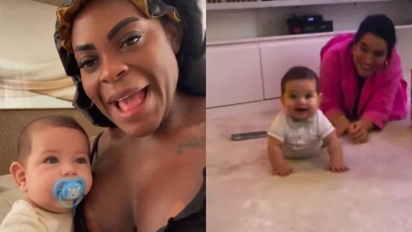 Jojo Todynho recebe Raissa Barbosa e filho para o Natal: 'Casa da dinda'