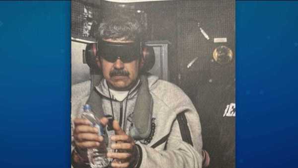 Vídeo: Nicolás Maduro é transferido em comboio para audiência em Nova York