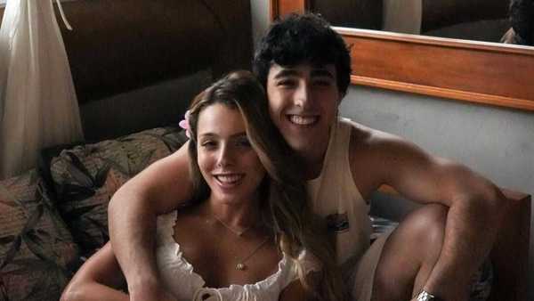 Filho do sertanejo Bruno assume namoro com mulher 10 anos mais velha