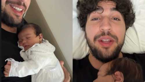 Cantor Nattan se derrete pela filha, Zuza: 'Como não se apaixonar?'