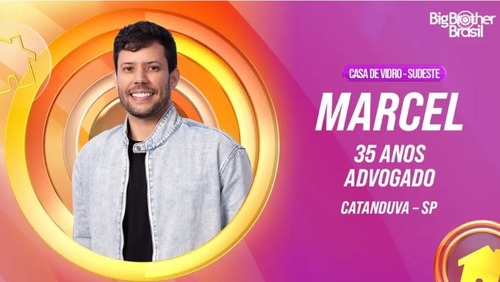 Marcel desiste do BBB horas antes de entrar na casa