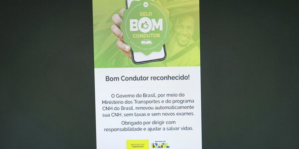 Renovação automática de CNH beneficia 300 mil na primeira semana